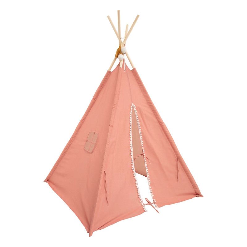 Tipi enfant terra 160 cm avec pompons Atmosphera