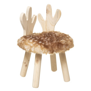 Tabouret enfant Cerf fausse...