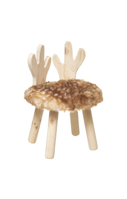 Tabouret enfant Cerf fausse...