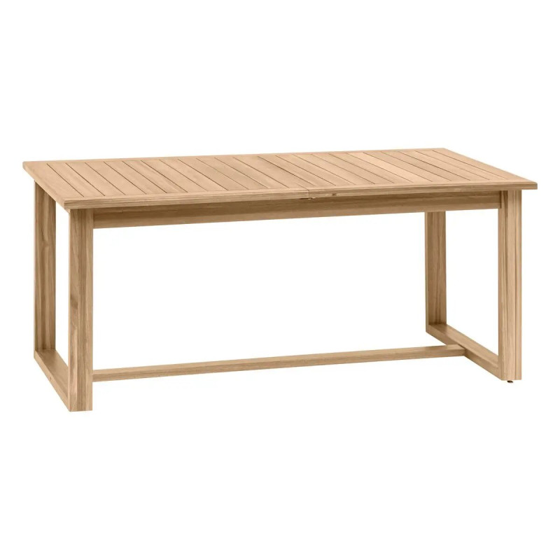 Table extérieure en bois extensible 10 places Rioni Hespéride - Le ...