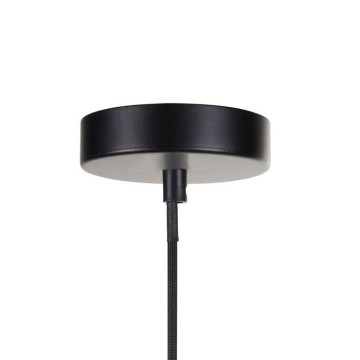 Suspension métal ajouré Corazon dorée et noire Ostaria - Le Dépôt Bailleul