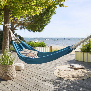 Hamac 150x307 Yaqui bleu canard Hespéride - Le Dépôt Bailleul