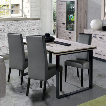 Table salle manger 160 cm Marseille - Le dépôt Bailleul