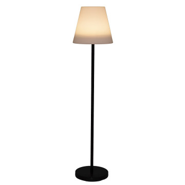Lampadaire extérieur Rony blanc H150 Atmosphera - Le Dépôt Bailleul