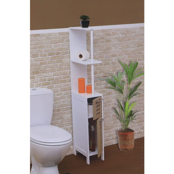 Colonne salle de bain étroite 2 portes Stockholm - Le Dépôt Bailleul