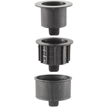 Pied de parasol 15kg Hespéride béton noir - Le Dépôt Bailleul