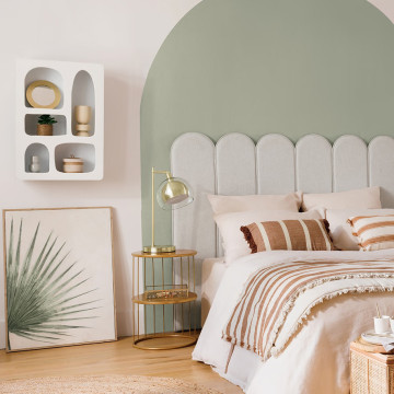 Etagère murale Rivi blanche 45x65 Atmosphera - Le Dépôt Bailleul