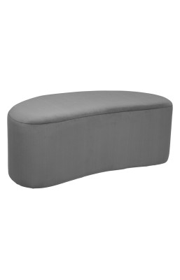Pouf banc 98x50 en velours...