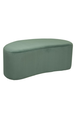 Pouf banc 98x50 en velours...