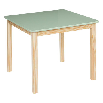 Table enfant Classic vert Atmosphera - Le Dépôt Bailleul