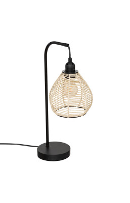 Lampe arc Delia naturel...