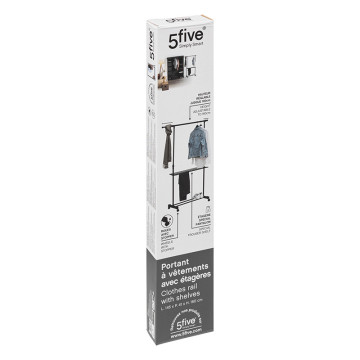 Portant à vêtements avec étendoir 5five - Le Dépôt Bailleul