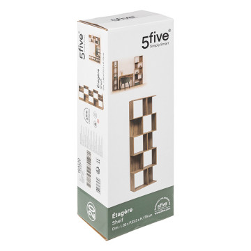 Etagère double naturel Novia 5five - Le Dépôt Bailleul