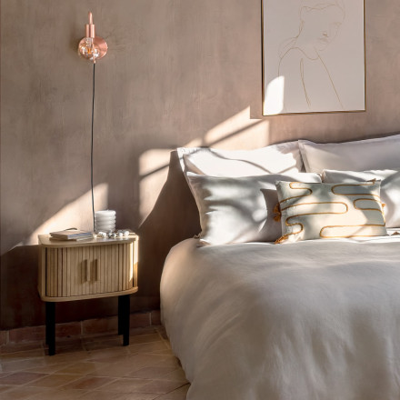 Table de chevet 2 portes Colva Atmosphera - Le Dépôt Bailleul