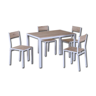 Ensemble table + 4 chaises...