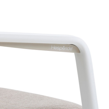 Fauteuil repas extérieur Diese badiane/blanc Hespéride - Le Dépôt Bailleul