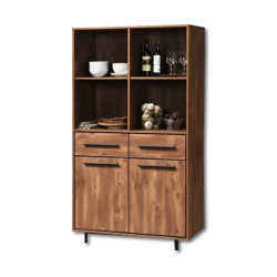 Buffet haut 2 portes 2 tiroirs Wilde - Le Dépôt Bailleul