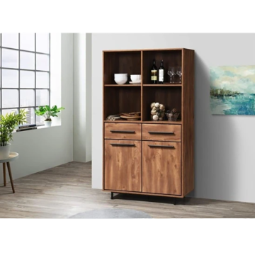 Buffet haut 2 portes 2 tiroirs Wilde - Le Dépôt Bailleul