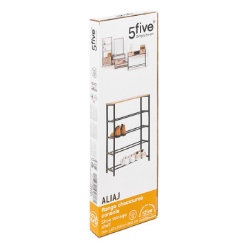 Range chaussures 4 étagères Aliaj 5five - Le Dépôt Bailleul