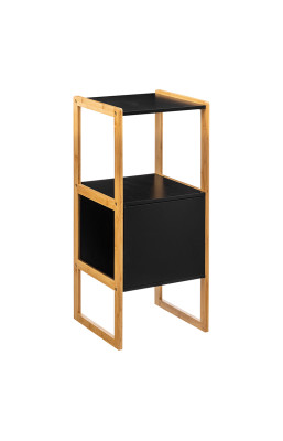 Meuble bas 1 porte noir...