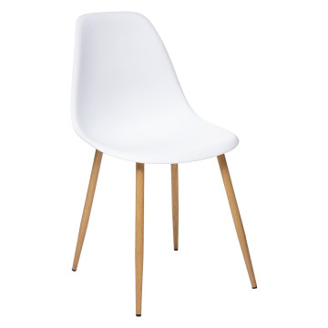 Chaise PP Taho blanc Atmosphera - Le Dépôt Bailleul