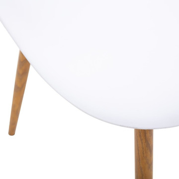 Chaise PP Taho blanc Atmosphera - Le Dépôt Bailleul