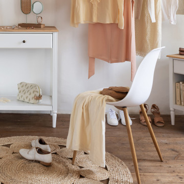 Chaise PP Taho blanc Atmosphera - Le Dépôt Bailleul