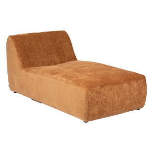 Chaise longue en velours...