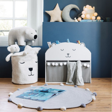 Meuble rangement 2 cases enfant Ourson Atmosphera - Le Dépôt Bailleul