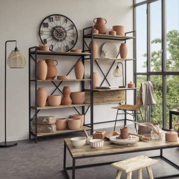 Etagère 5 niveaux Edena 90x180 Atmosphera - Le Dépôt Bailleul