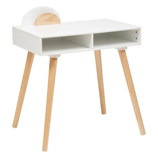 Bureau enfant 2 cases blanc...