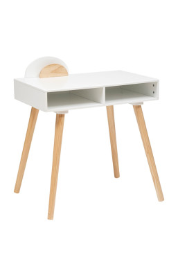 Bureau enfant 2 cases blanc...