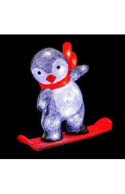 Pingouin lumineux 40 LED...