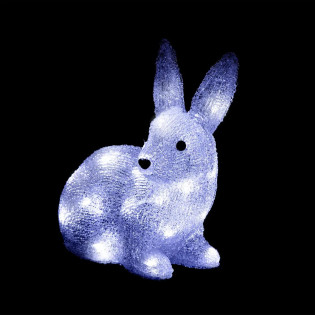 Lapin lumineux extérieur...