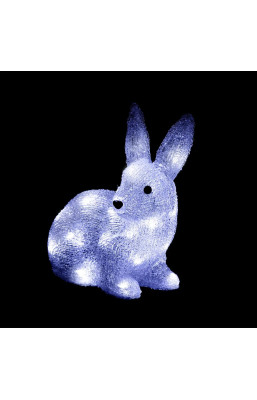 Lapin lumineux extérieur...