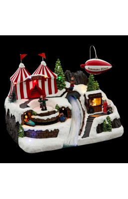 Village de Noël chapiteau...