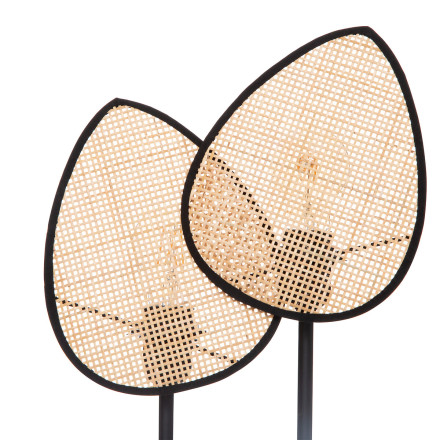 Lampe à poser double H44 Olme Atmosphera - Le Dépôt Bailleul