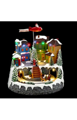 Village de Noël avion du...