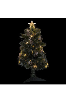 Sapin de Noël 90 cm pommes...