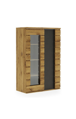 Vitrine 1 + 1 portes Miro...