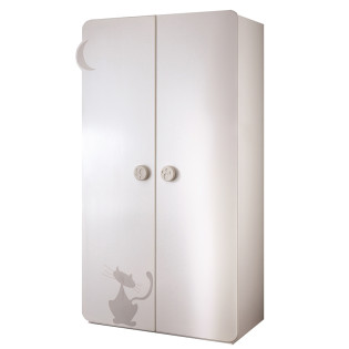 Armoire enfant 2 portes Kitty