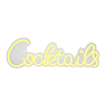 Néon mural USB Cocktails Ostaria - Le Dépôt Bailleul