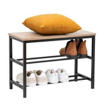 Range chaussures  banc 2 étagères Aliaj 5five - Le Dépôt Bailleul