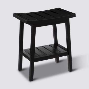 Tabouret en bambou noir Green Harmony 5five - Le Dépôt Bailleul