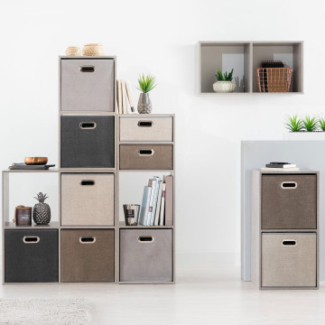 Etagère 2 cases Mix gris 5five - Le Dépôt Bailleul