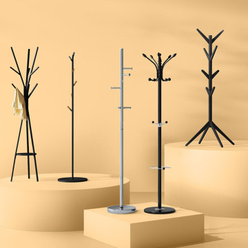 Porte manteaux métal bois 6 tiges noir 5five - Le Dépôt Bailleul