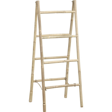 Porte serviettes double échelle canne de bambou - Le Dépôt Bailleul