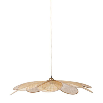 Suspension bambou Grande Margaux 90cm Ostaria - Le Dépôt Bailleul