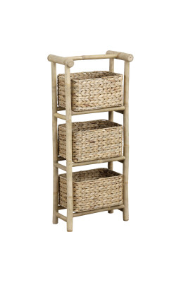 Etagère canne de bambou 3...