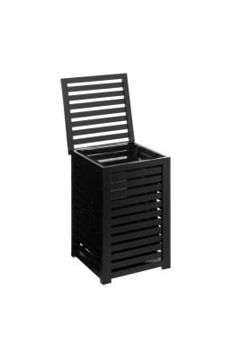 Panier à linge 65L bois...